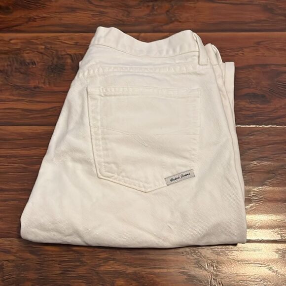 Vintage Guess Jeans White Button Fly Closure Denim Jeans Casual - Picture 2 of 11